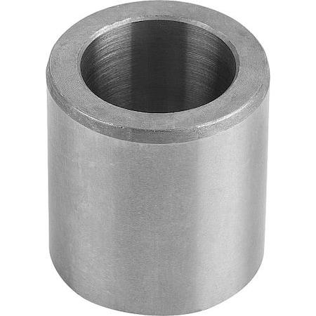 Kipp Drill bushing, DIN 179 Mild steel. Rounded top. IDxODxH: 2.4x5x9 mm K1021.A0240X09